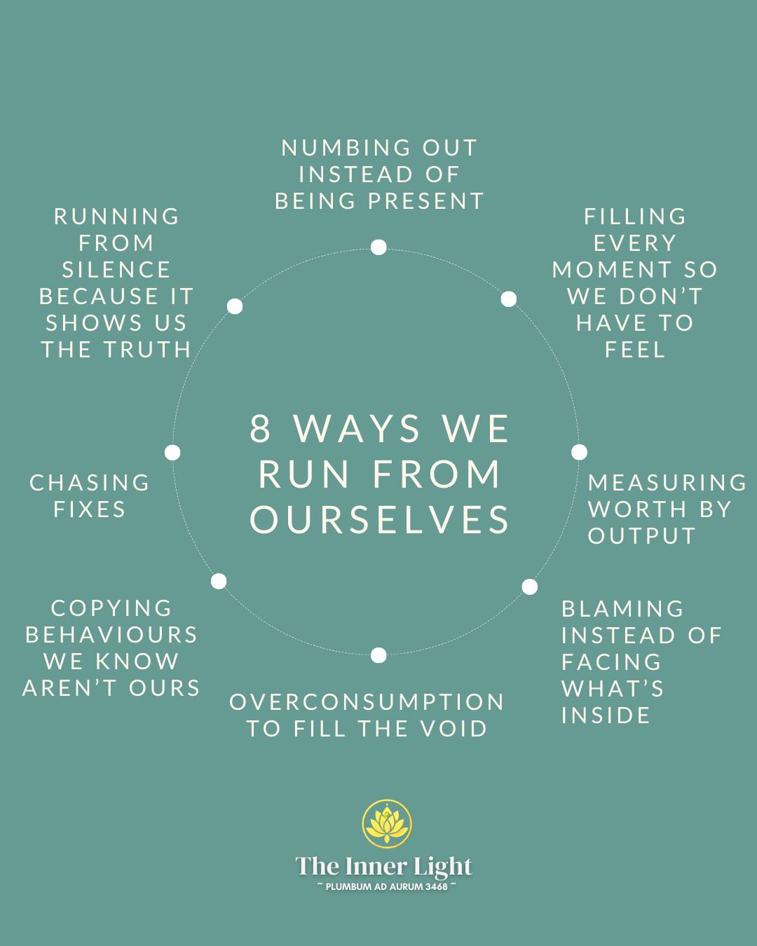 The Inner - The truth is, avoidance is its own toxin. It clogs the ...