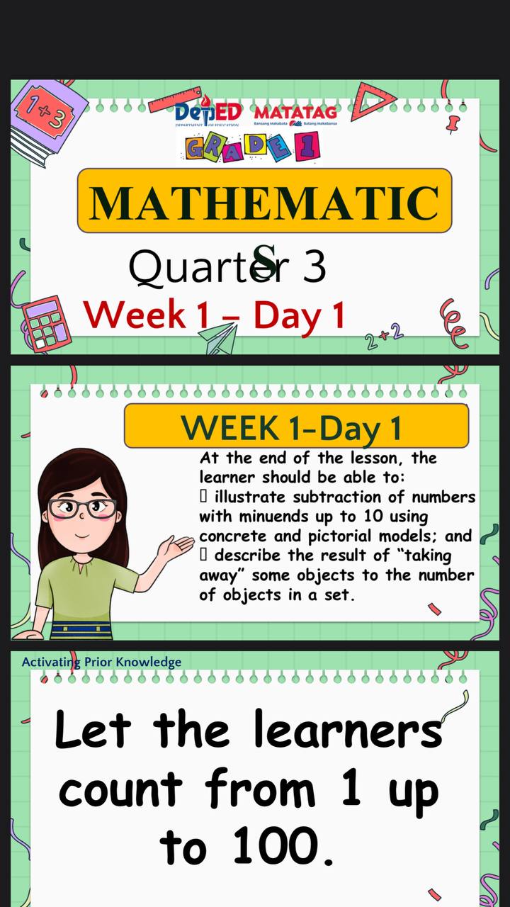MATATAG TEACHERS' FILES - GRADE 1 | GRADE 1 - Matatag Curriculum | Facebook