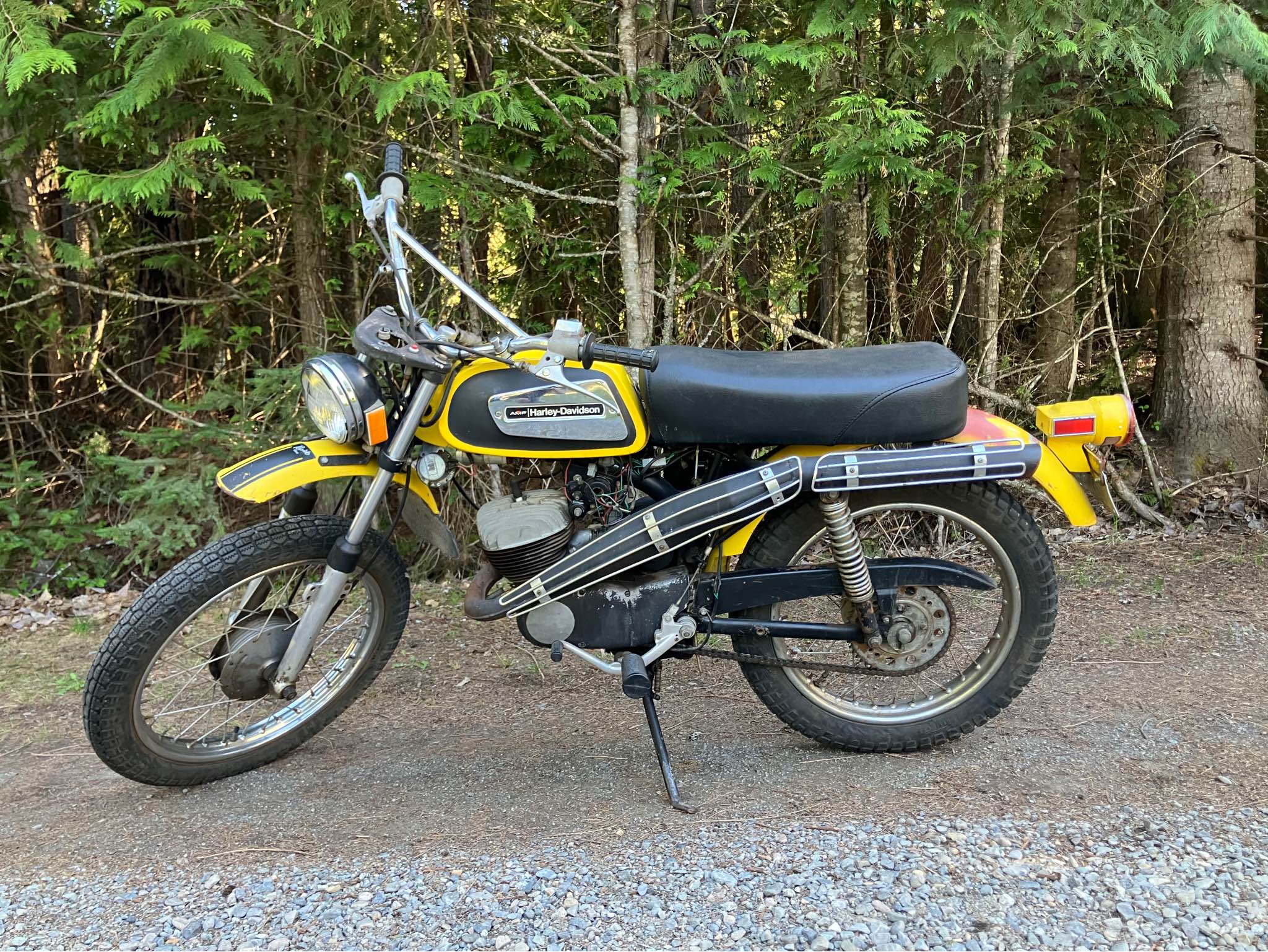 マニュアル Harley-Davidson 1972年式 Rapido