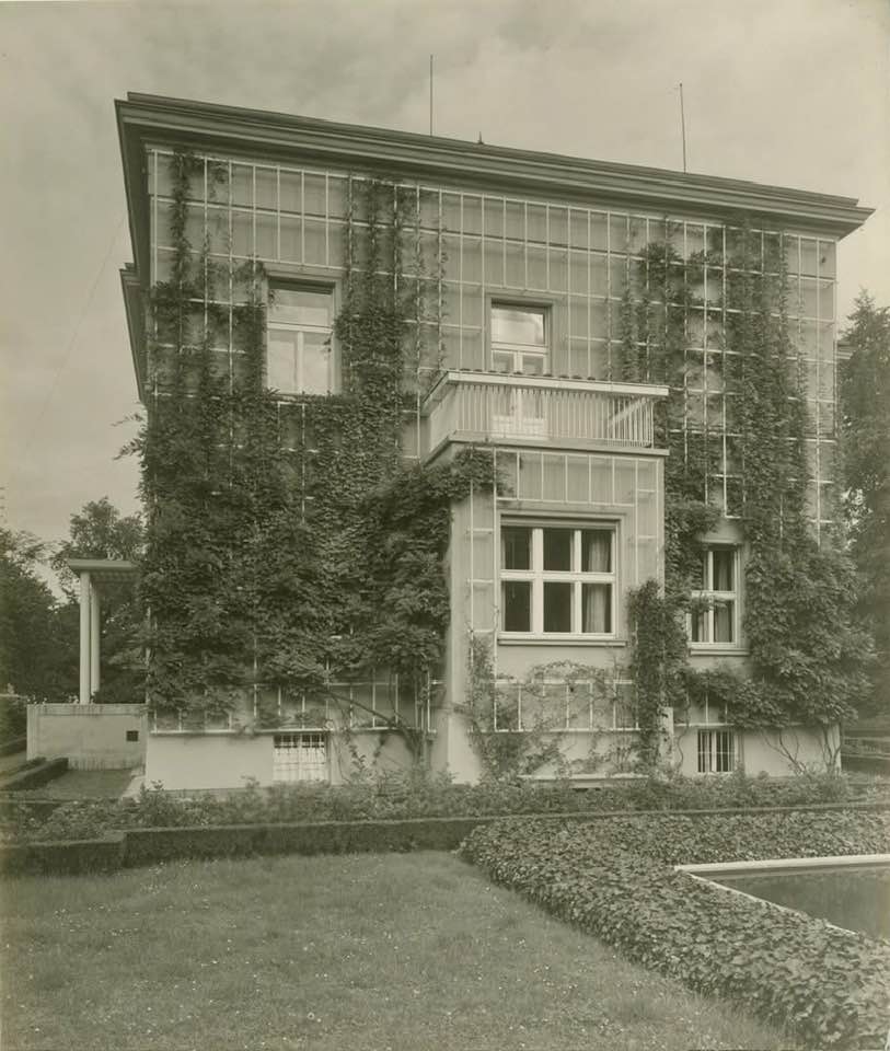 1929 Villa S. (refurbishment), Zbraslav, Czechoslovakia. Berthold
