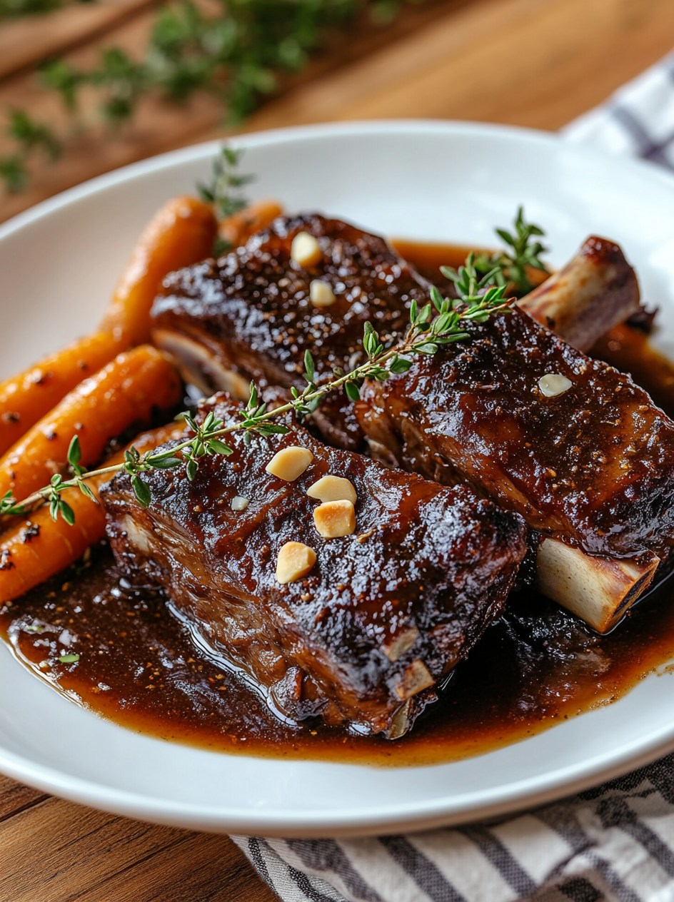 Ina Garten | Slow-Braised Beef Short Ribs and Tender Lamb Shank with ...
