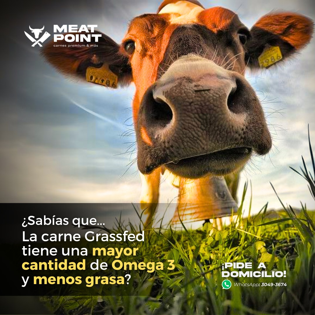 Meat Point - 🤔 ¿Sabías que la carne grassfed tiene más...