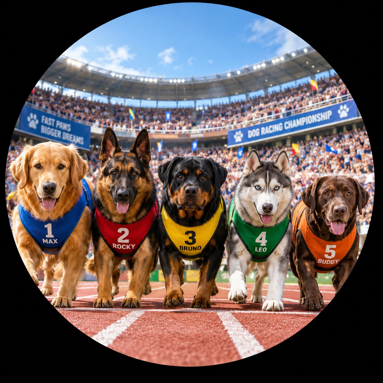 🐕💔 THE RACE TAKES AN UNEXPECTED TURN! 🏁😱 Max, Rocky, Bruno, Leo, and ...