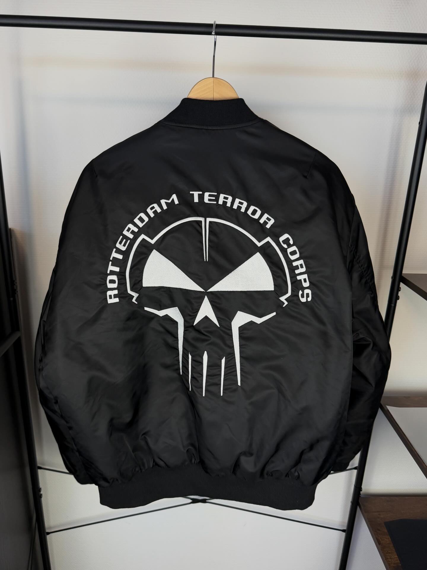 Rotterdam Terror Corps x Hardcore Never Dies (Movie) Bomber Jacket