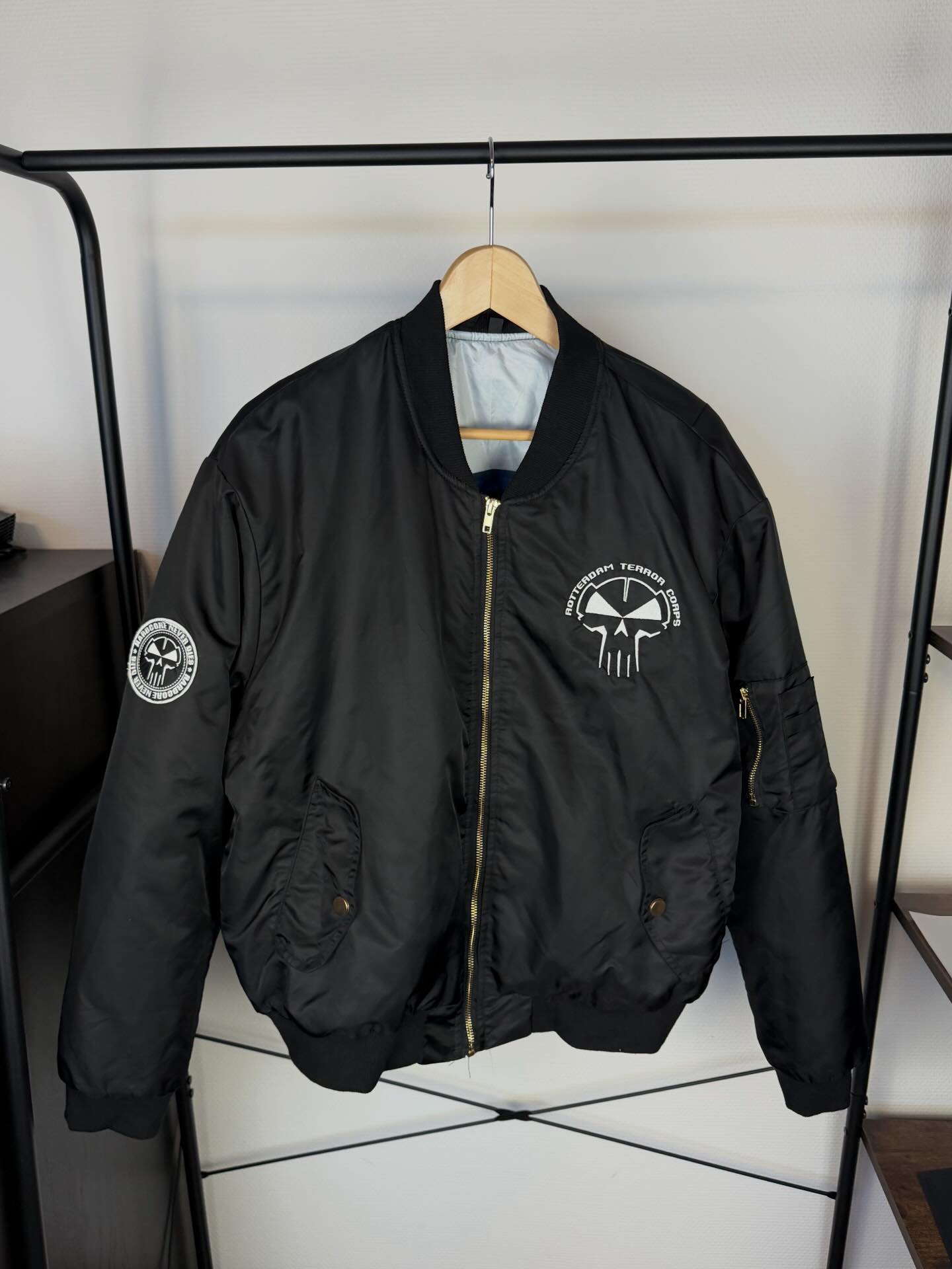 Rotterdam Terror Corps x Hardcore Never Dies (Movie) Bomber Jacket