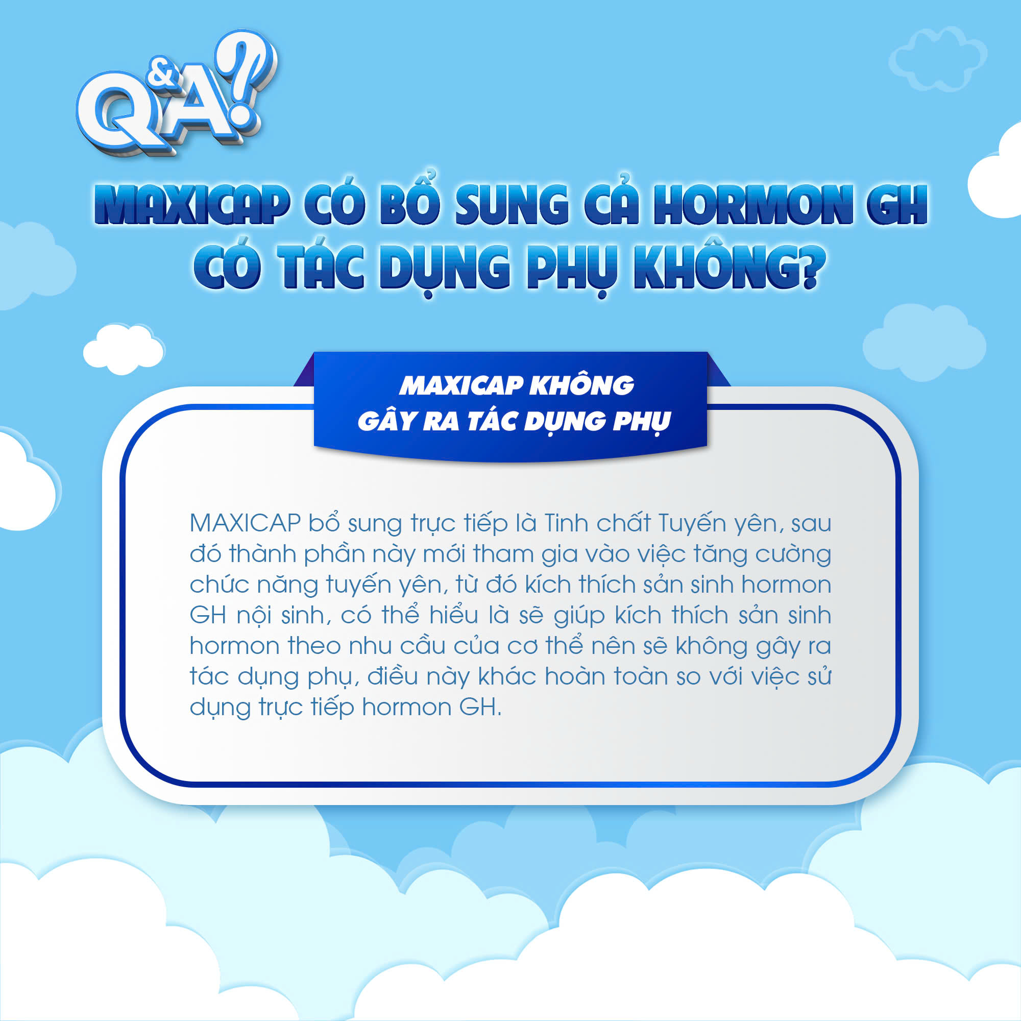 Maxicap - Tăng Chiều Cao Từ Mỹ