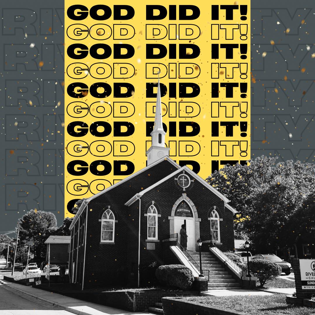 River - God Did It! 🙌🏽 River City Church literally started in a garage ...