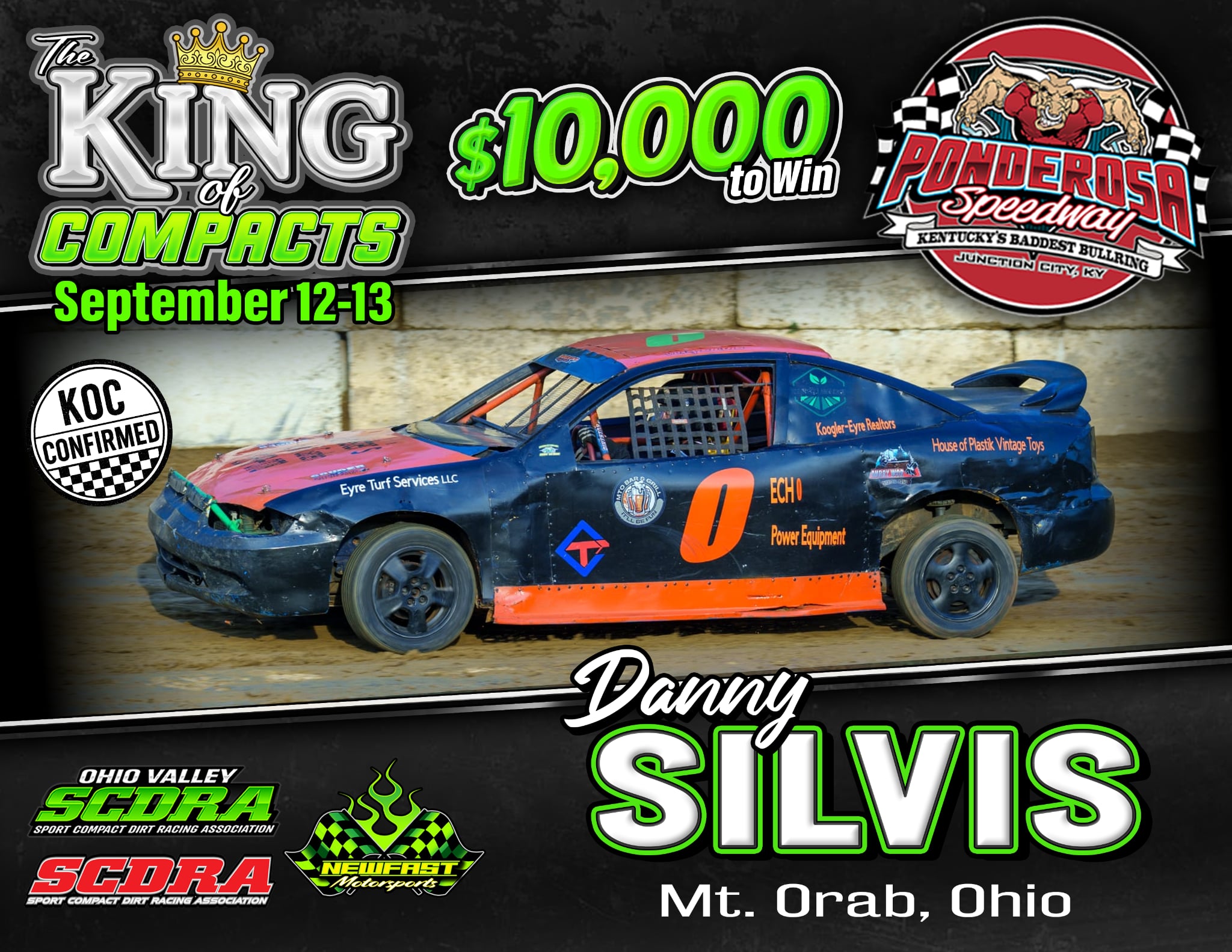 KOC Confirmed: Danny Silvis... - Ohio Valley SCDRA | Facebook