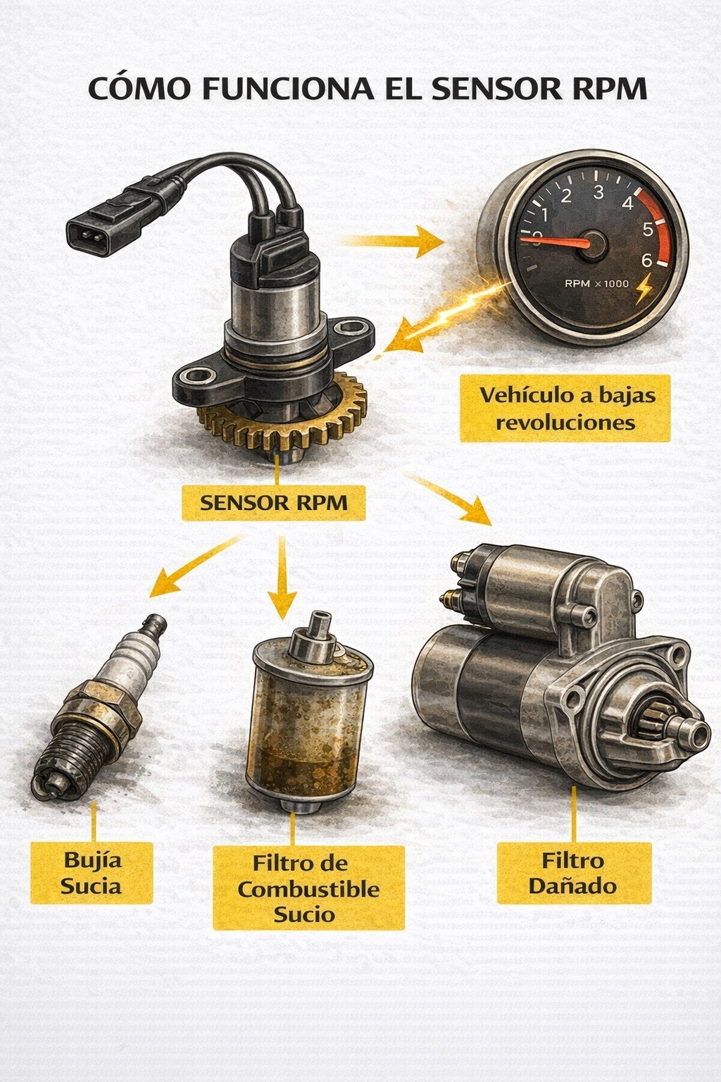 Ccars.es - 🔧🚘 ¿Qué hace el Sensor RPM y por qué es tan... | Facebook