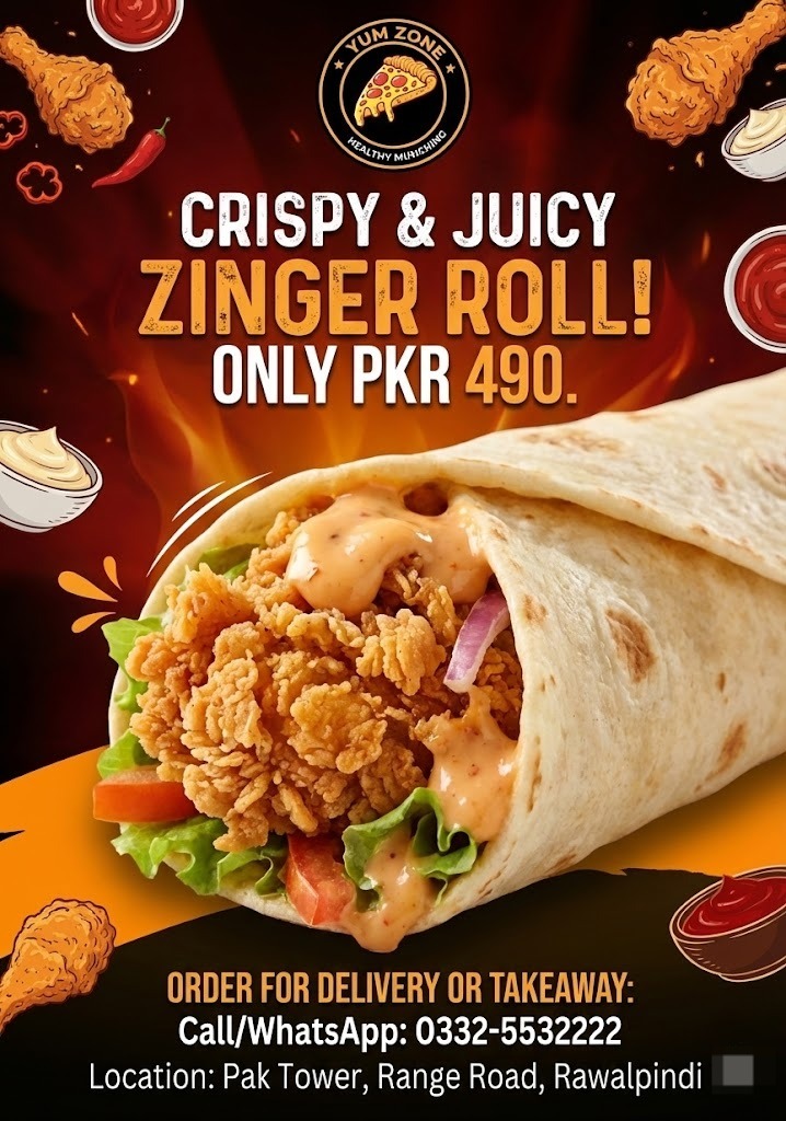 YUM - Craving something crispy and juicy? 🤤 Our Zinger Roll is calling ...