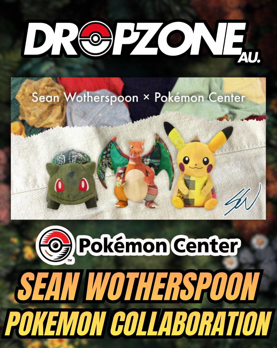 ⚡ Pokémon Center x Sean Wotherspoon is here! Pokémon Center has