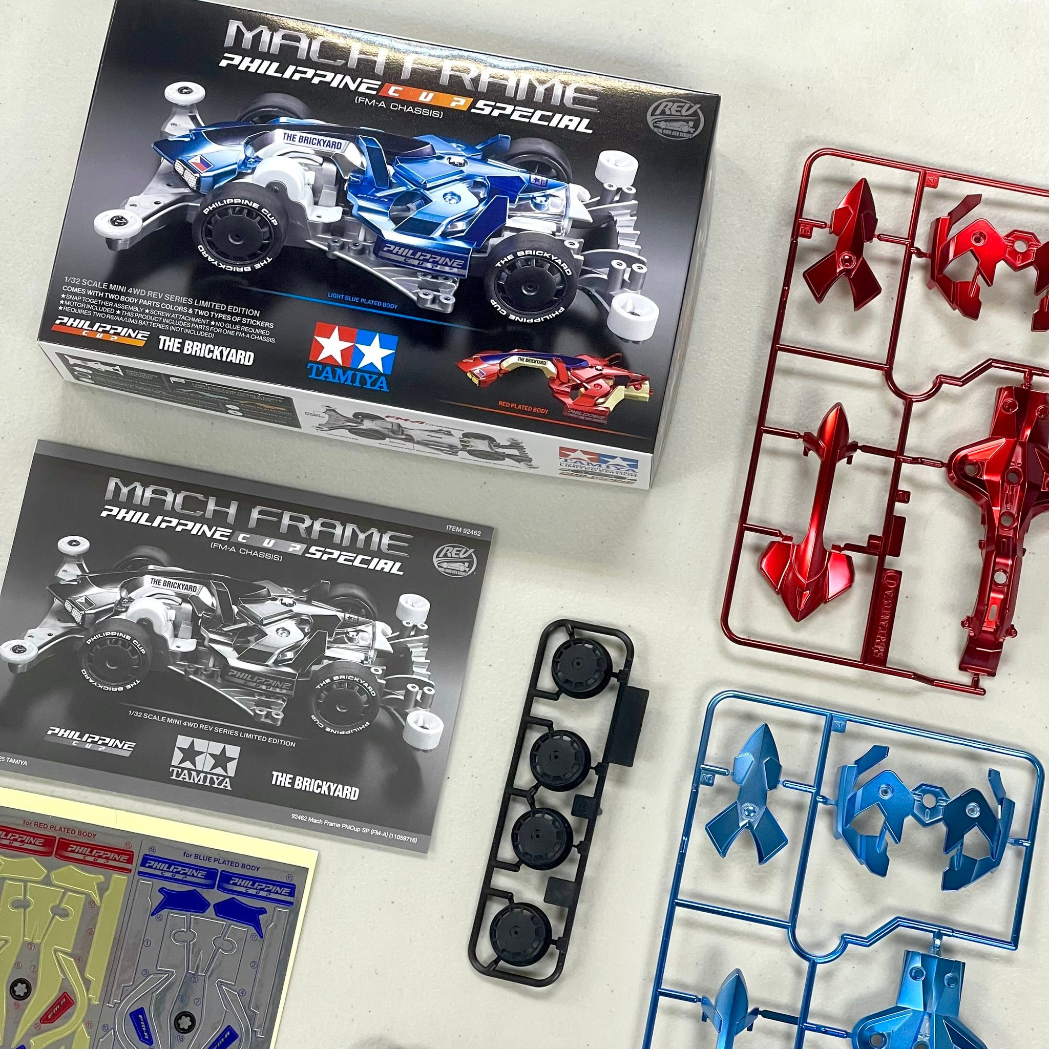 Available in-store ₱1,000 Tamiya 92462 Mach Frame Philippine Cup 