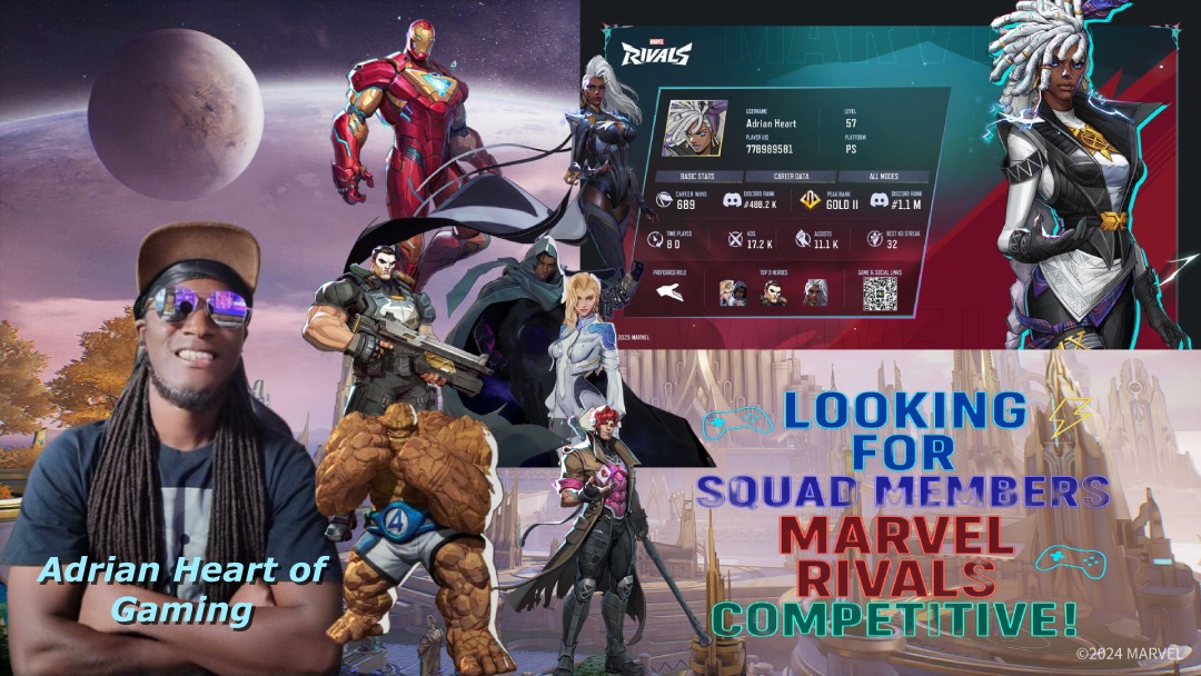 Adrian - 🎮⚡️ LOOKING FOR SQUAD MEMBERS – MARVEL RIVALS COMPETITIVE TEAM ...