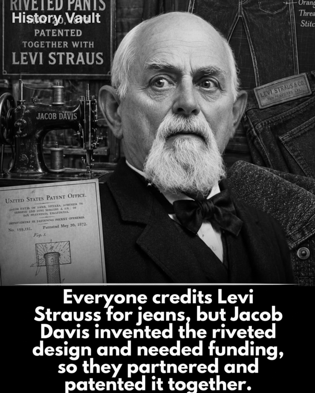 Did you know blue jeans were patented in 1873 by Jacob Davis and