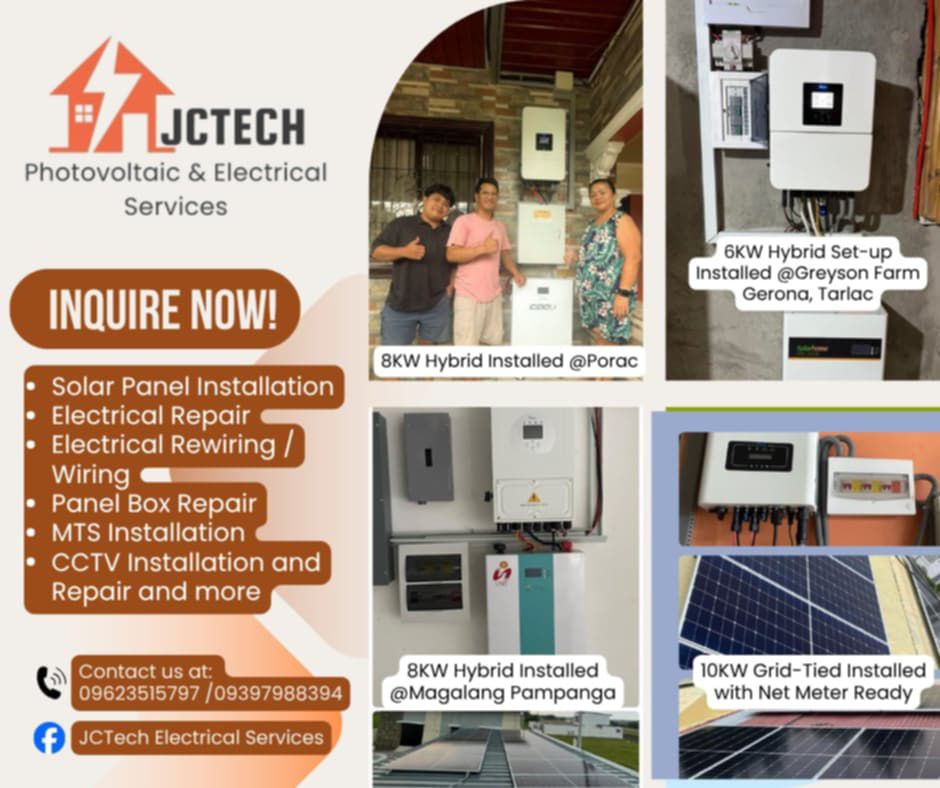 JCTech Electrical Services | Bacolor