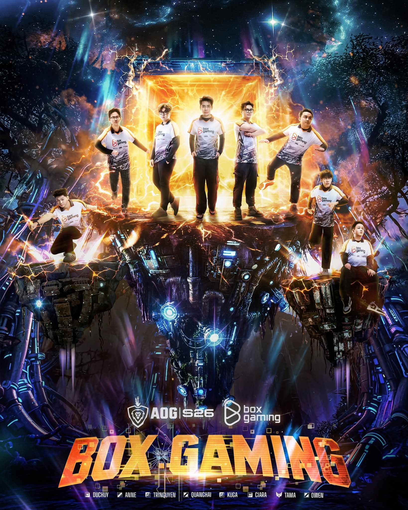 GAMEORB - 📢 CHÍNH THỨC: BOX công bố đội hình tham dự AOG... | Facebook