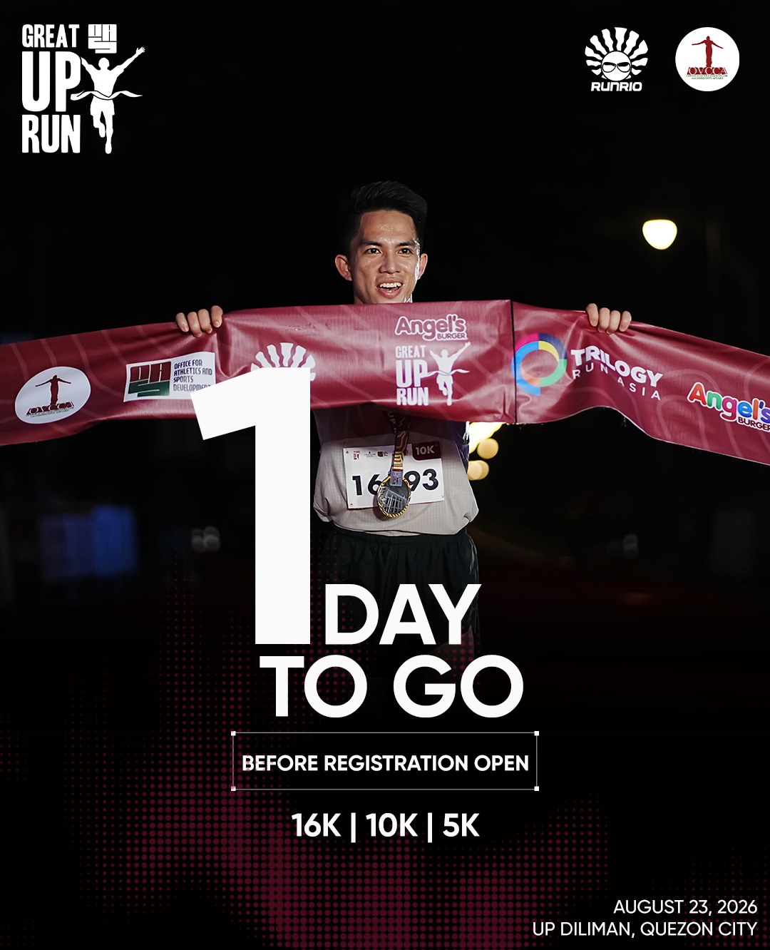 The Great - 1 DAY TO GO! Registration for THE GREAT UP RUN — SECOND LEG ...