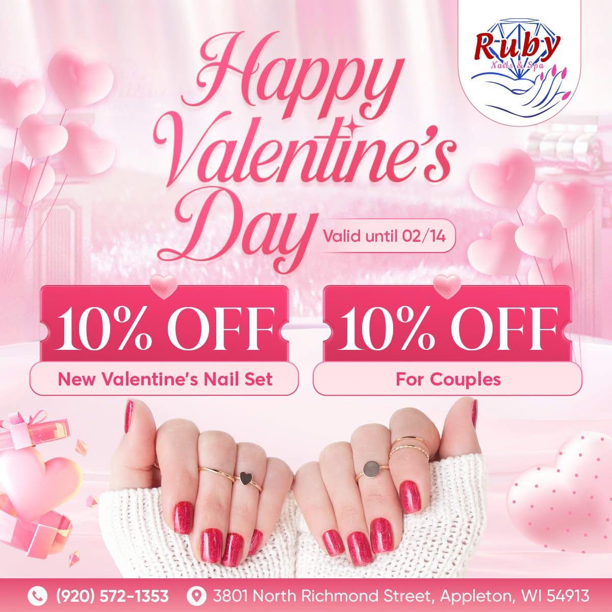 Ruby Nails and Spa | Appleton WI