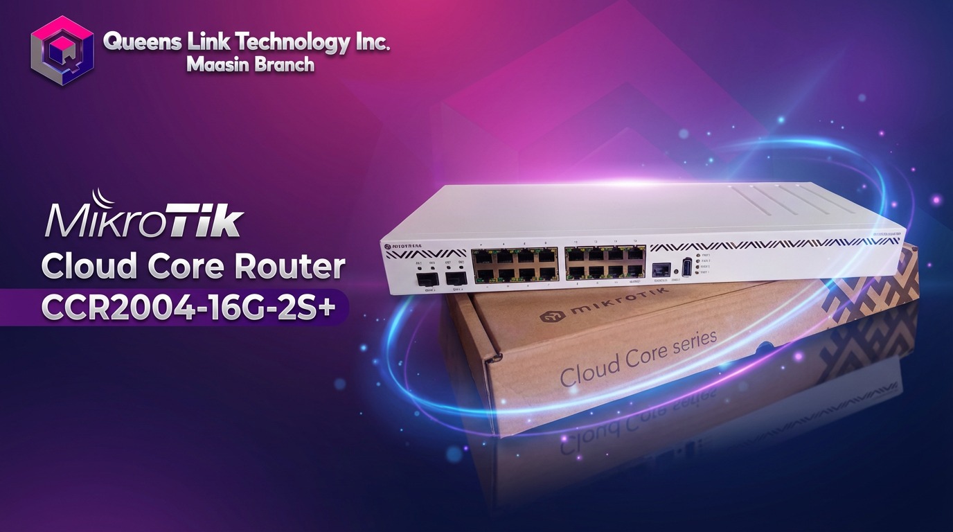 ? Power Your Network with the MikroTik CCR2004-16G-2S+ Designed 