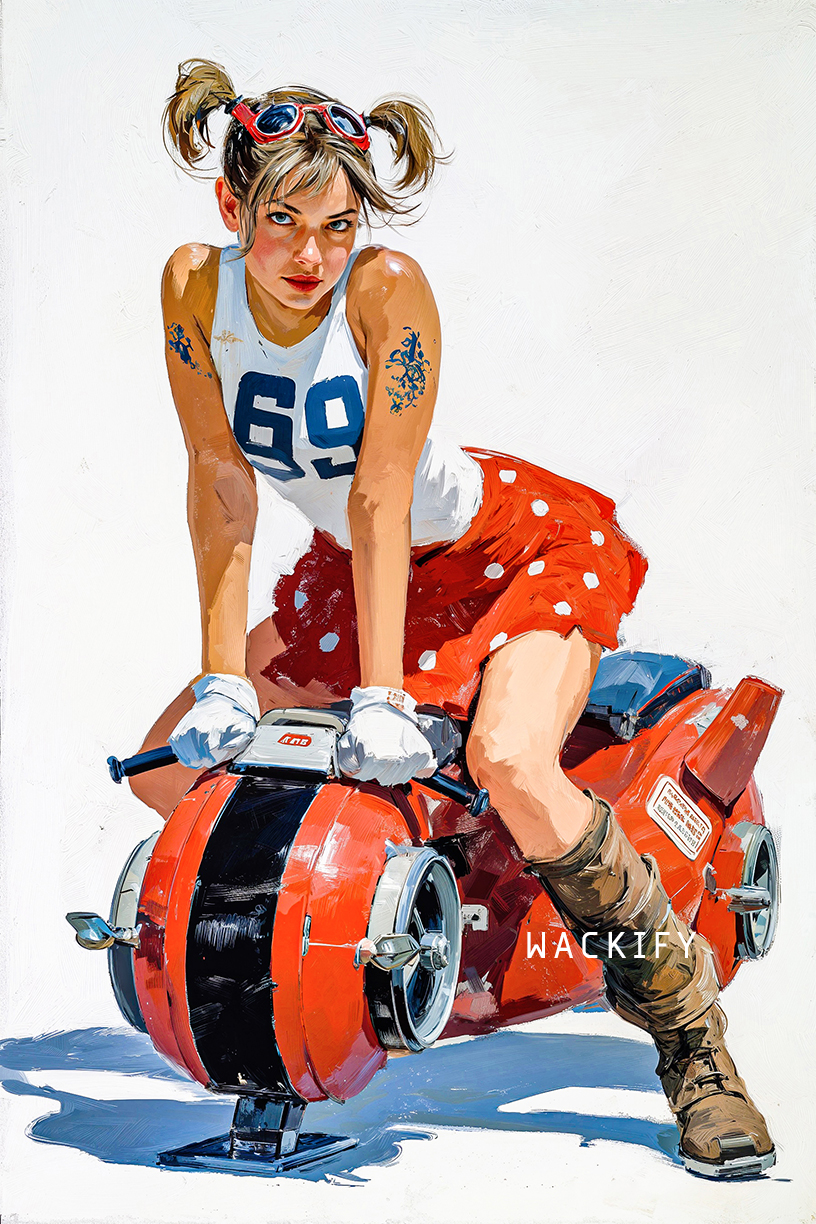 Wackify - Full Throttle #wackify #pinupart #comicart #fanart # ...