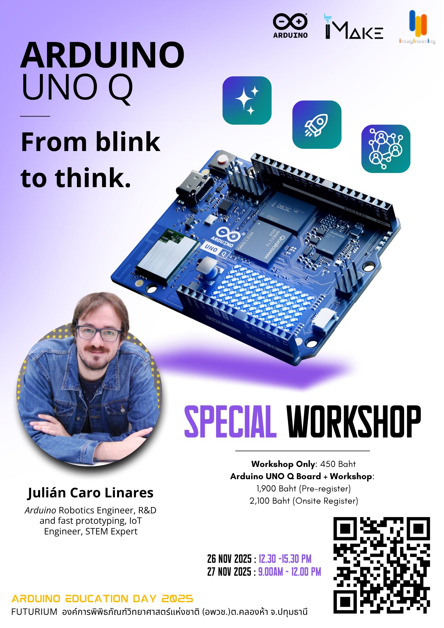 IMAKE - Arduino Education Day Thailand 2025 Special Workshop : Arduino ...