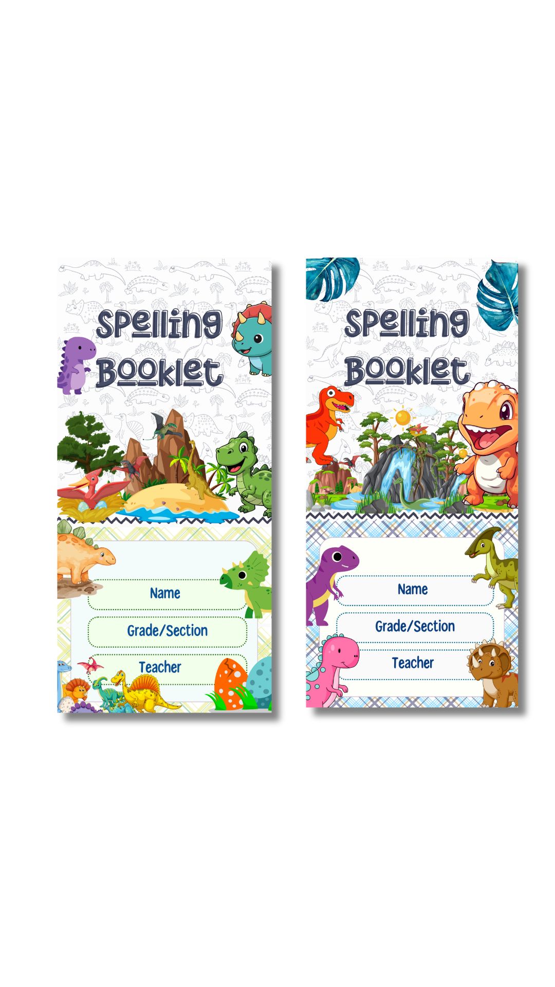 EizeiDigitals - 📌 Template link is in the comments 👇 🦖📘 Spelling ...