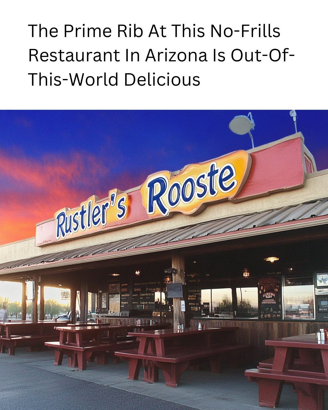 Arizona - This no-frills restaurant serves prime rib that’s just ...