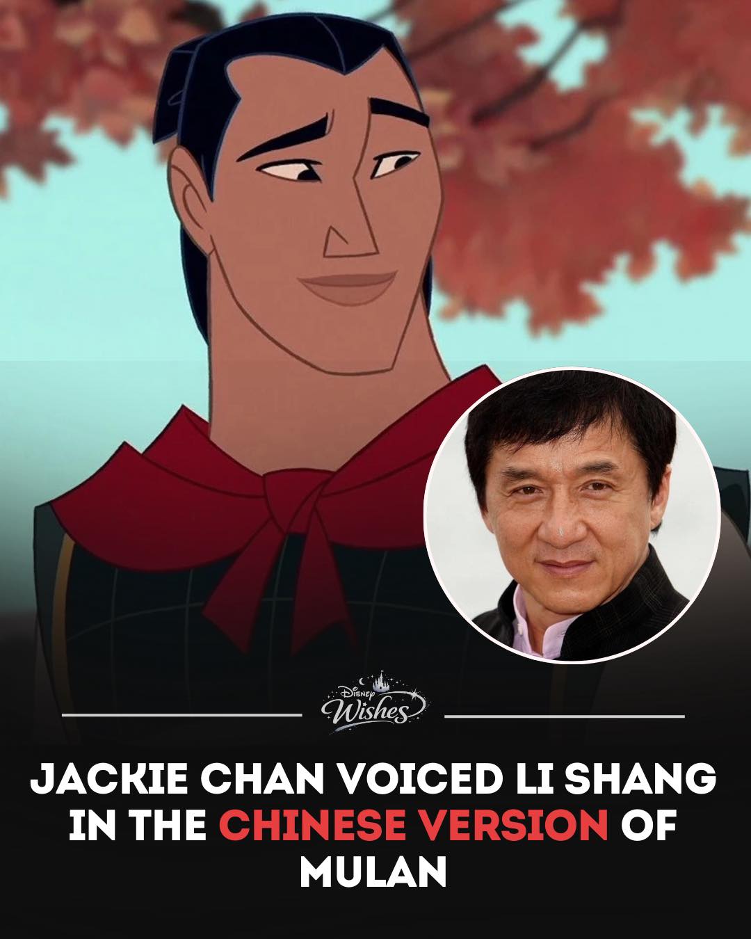 Disney Wishes - Did you know Li Shang was literally voiced... | Facebook
