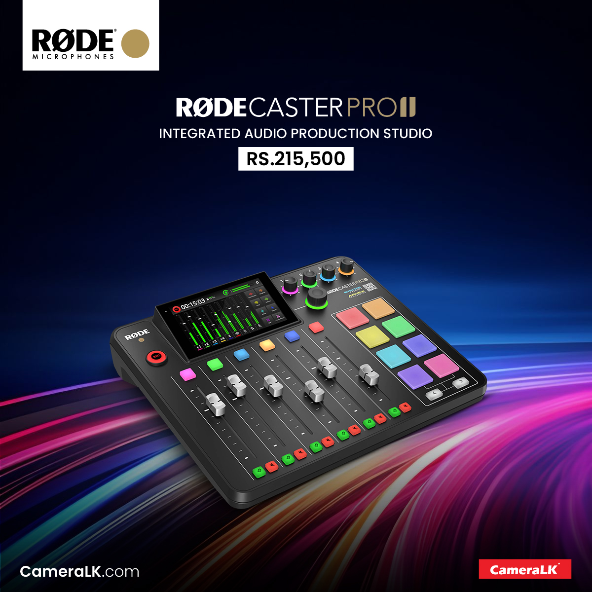 CameraLK - RODE Caster Pro II Integrated Audio Production Studio Shop ...