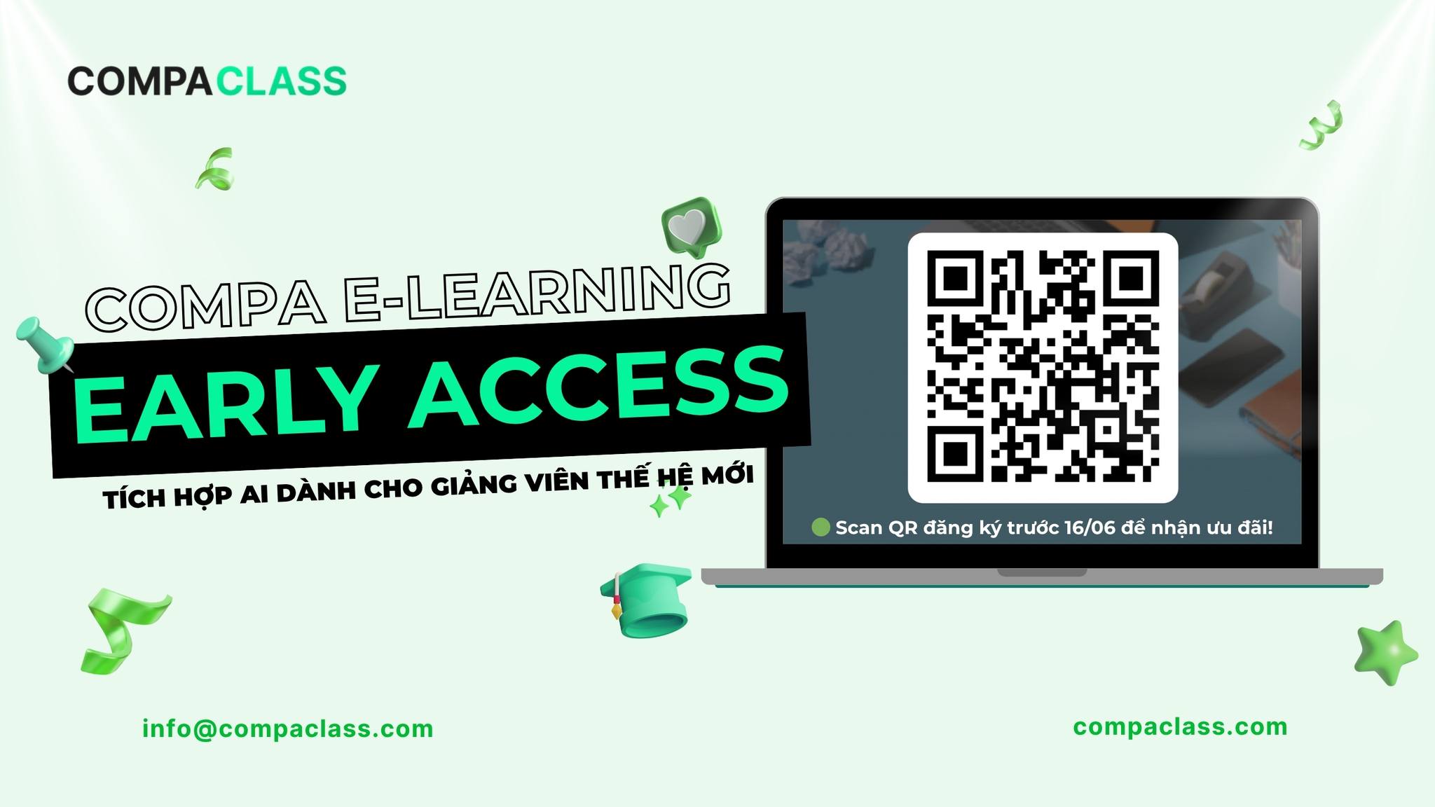COMPA CLASS - 🎉 ƯU ĐÃI EARLY ACCESS COMPA – DÀNH CHO GIẢNG... | Facebook