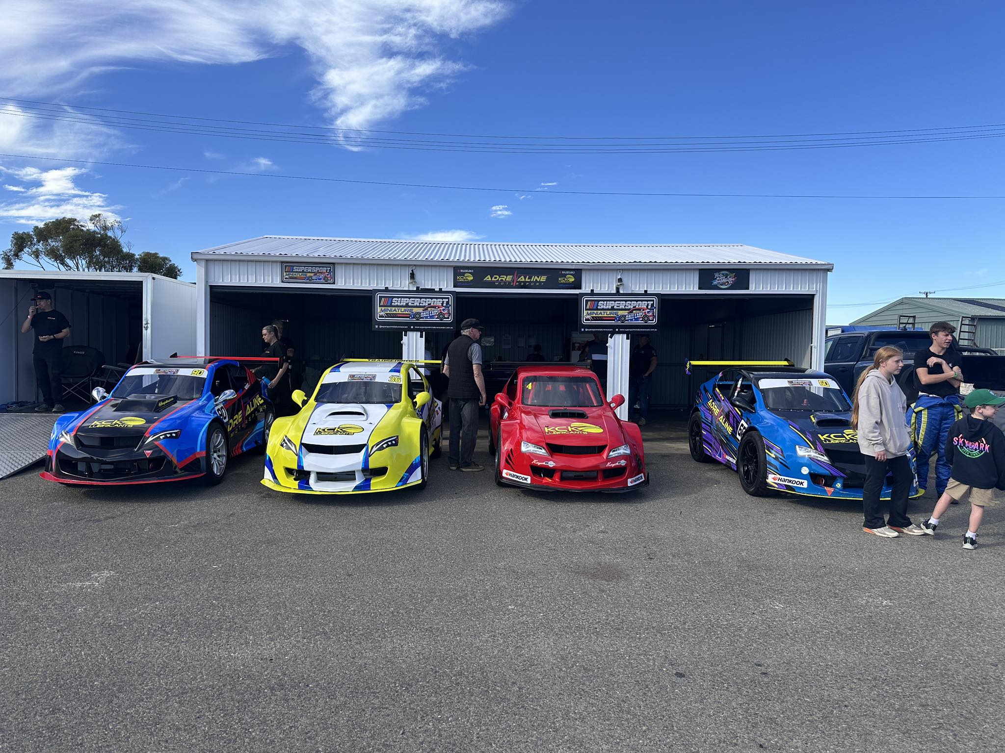 Supersport Miniature Race Cars