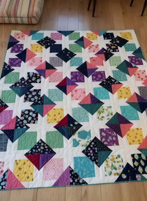 Easy Quilt Pattern - There’s something magical about watching a quilt ...