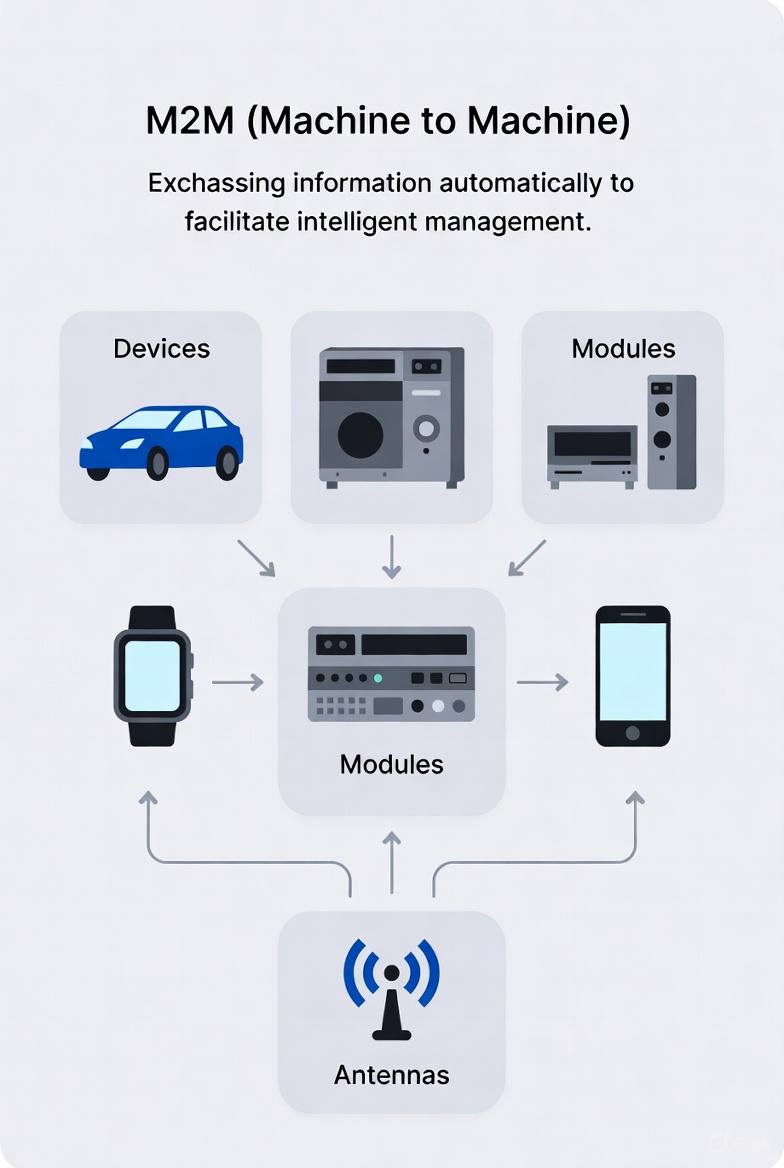 Cherry Cao - What is M2M? 🔗M2M (Machine to Machine)... | Facebook