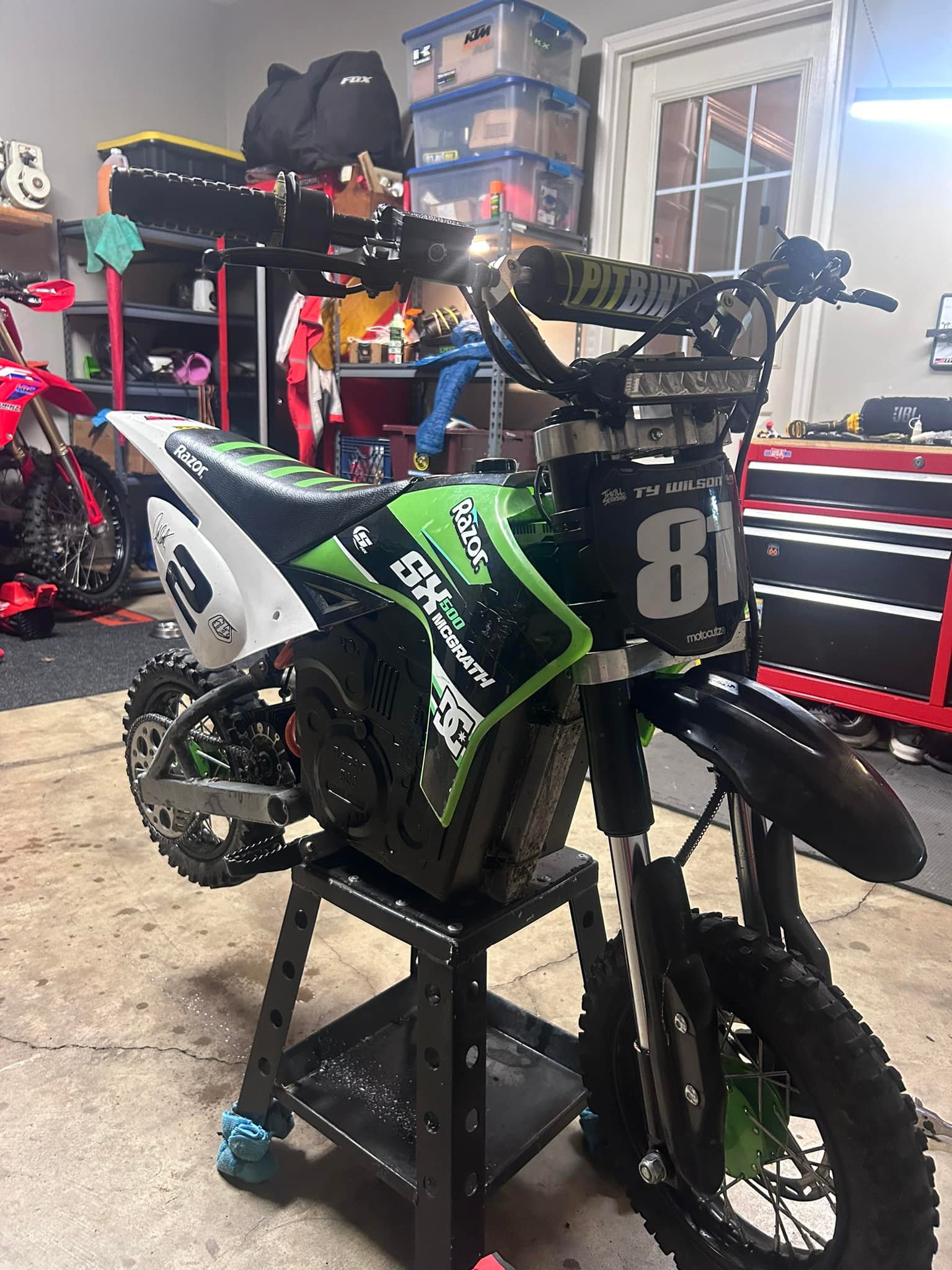 Razor E-Moto Fanatics | I’ve got Amazon forks on right now I wana ...