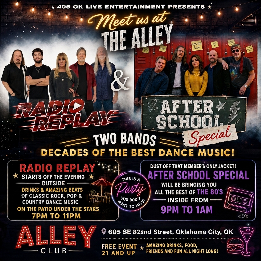Decades of Dance: Radio Replay + After School Special at The Alley Club!