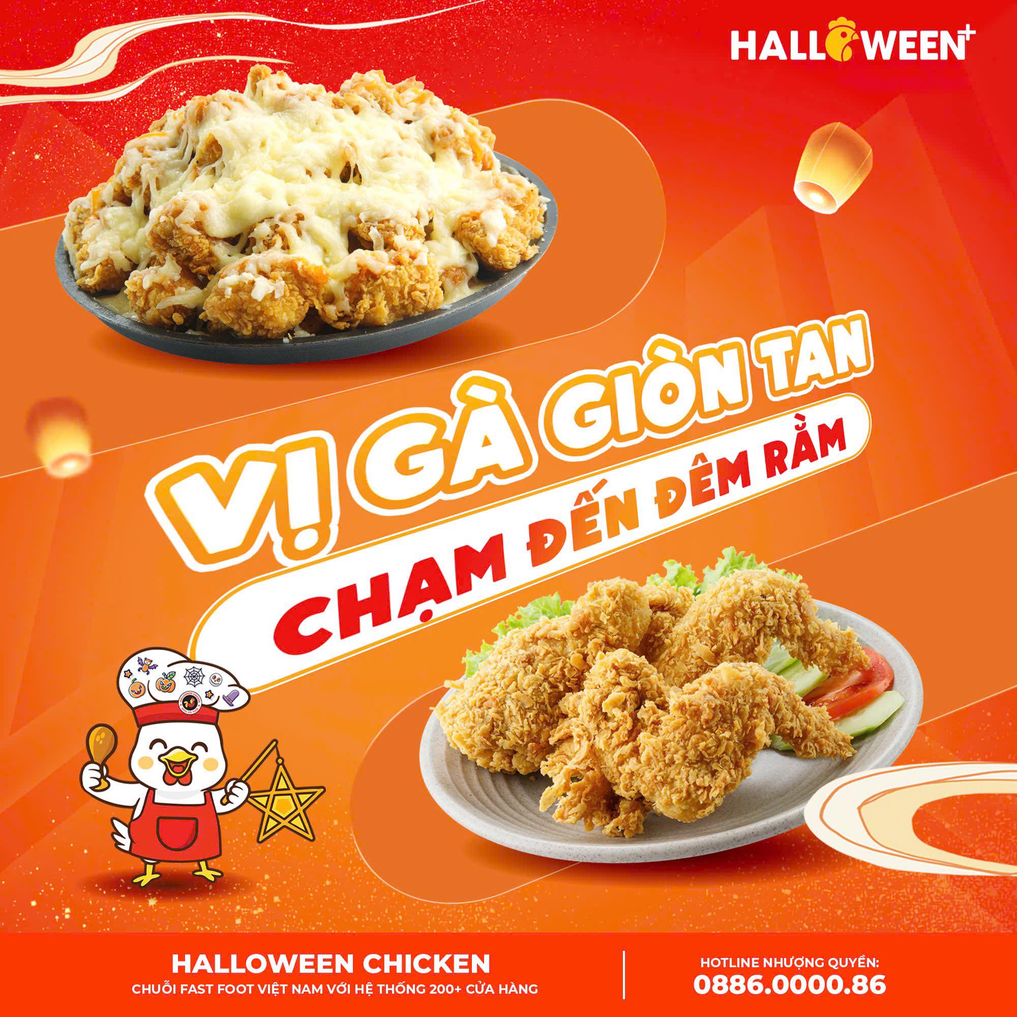 Halloween - VỊ GÀ GIÒN TAN - CHẠM ĐẾN ĐÊM RẰM 🌕 Trung Thu năm nay ...