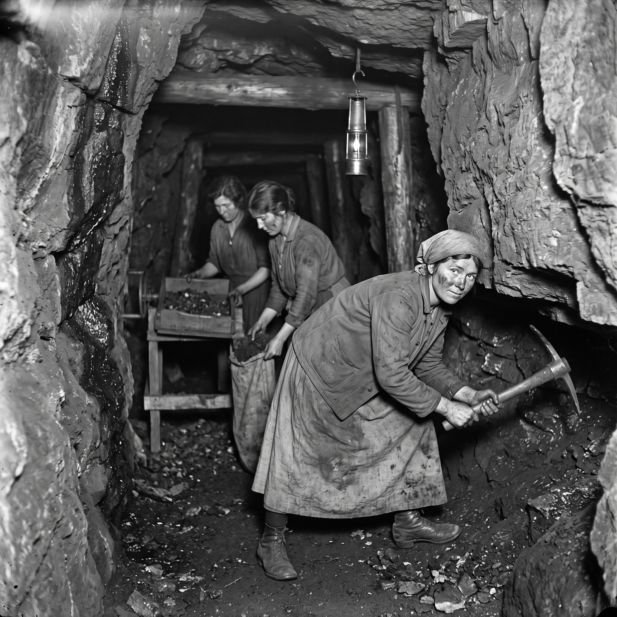 Mining in Death Valley was a rough, hard, dirty job that took