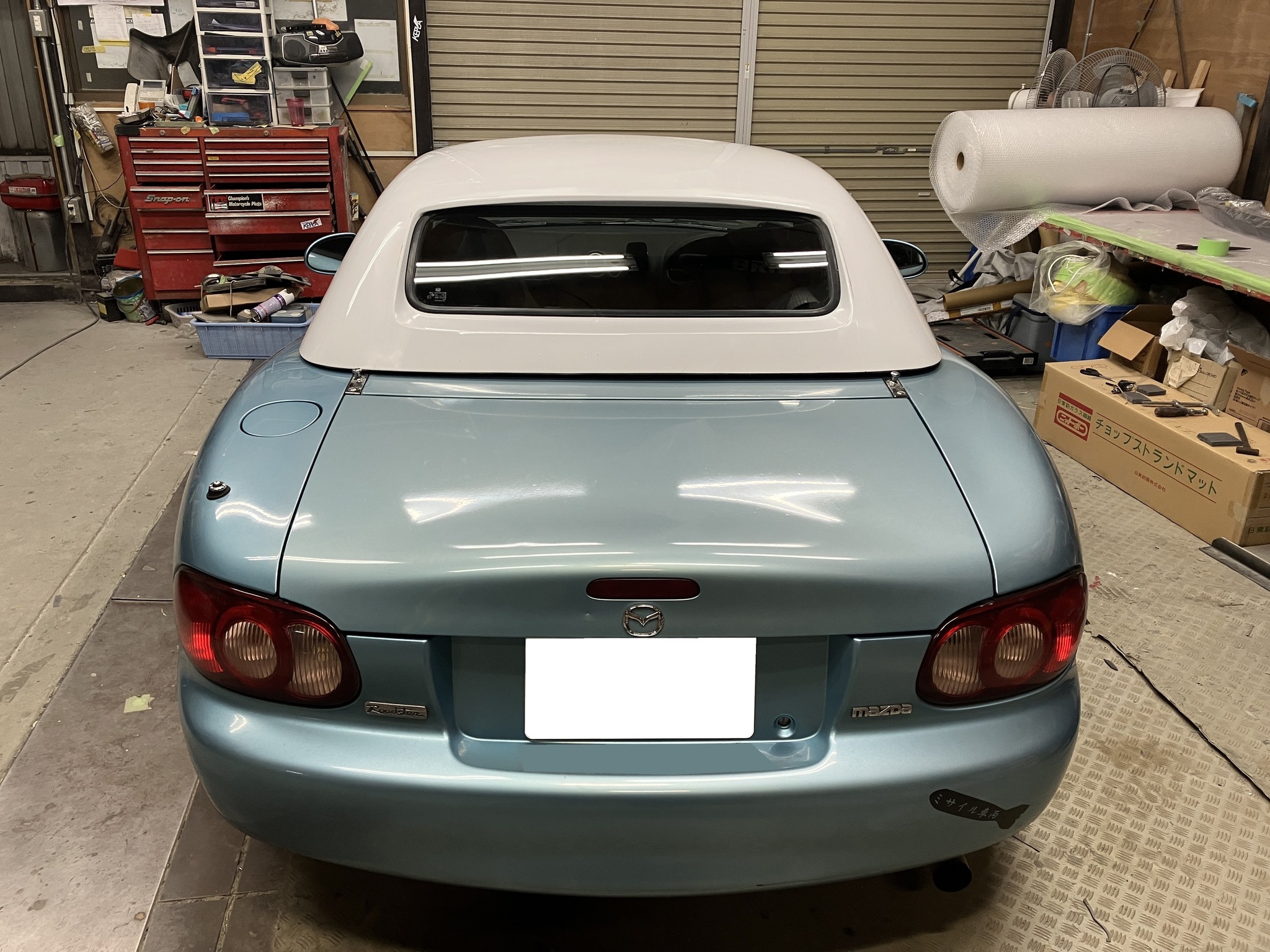 NA・NB ロードスター向けハードトップ FRP試作品①が出来上がりました 