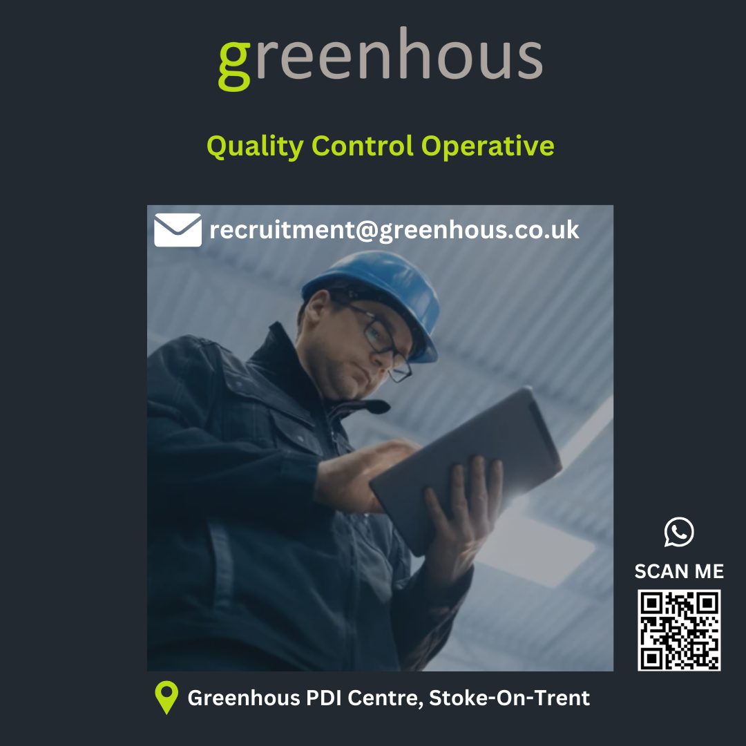 Greenhous - 🔍 We’re Hiring — Quality Control Operative We’re looking ...