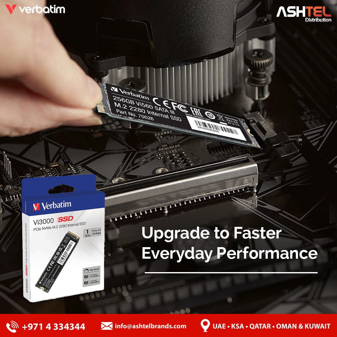 The Verbatim Internal SSD delivers... - Ashtel Distribution | Facebook
