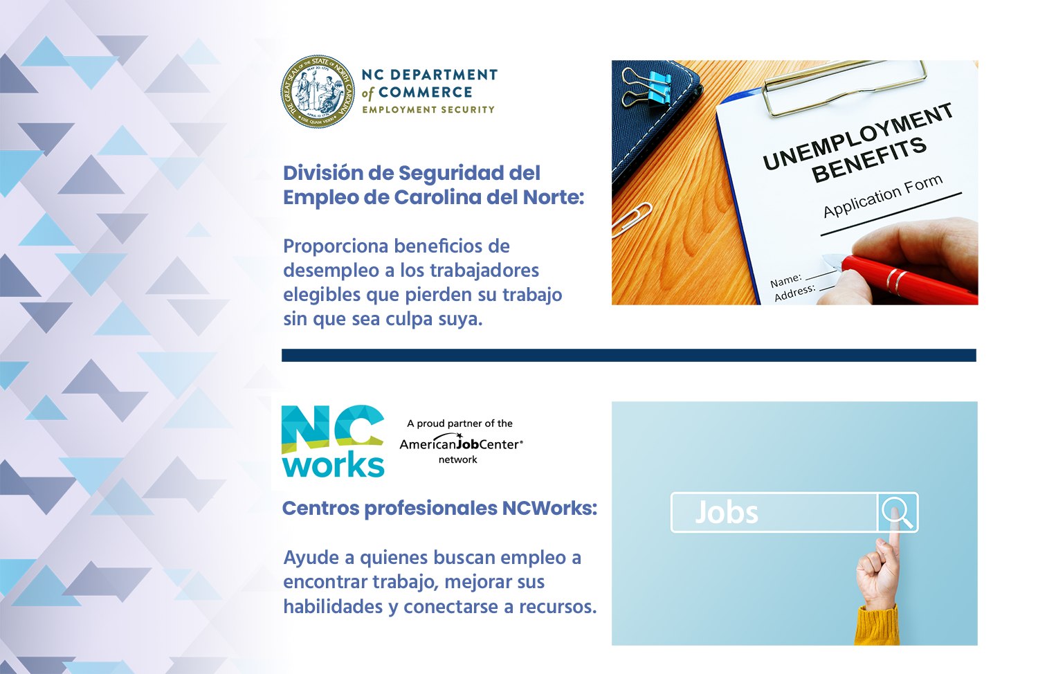 NC - ¿Sabías cuáles son las diferencias entre #NCDES y NCWorks? #NCDES ...
