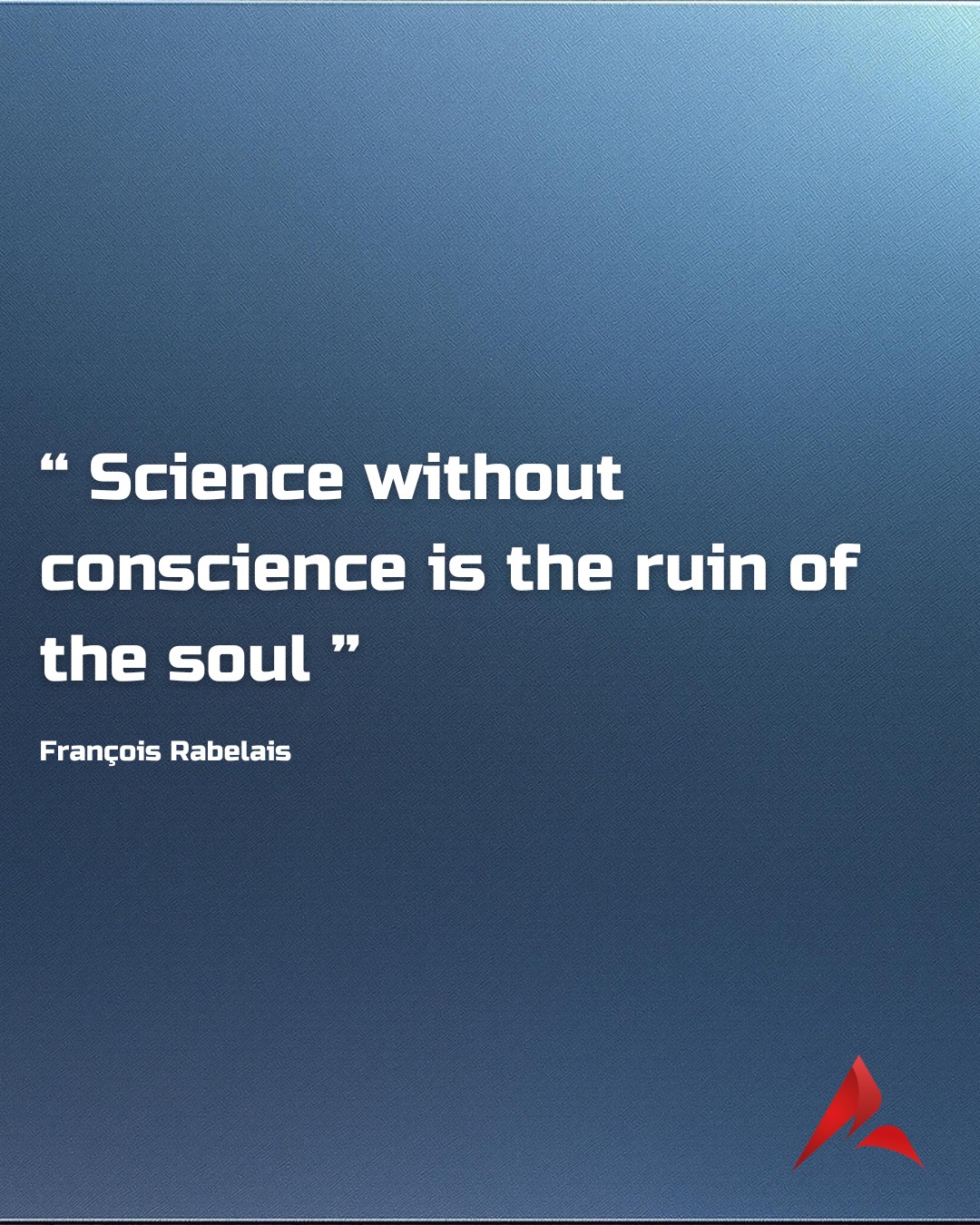 AgentBoost - 🚀 “Science without conscience is the ruin of... | Facebook