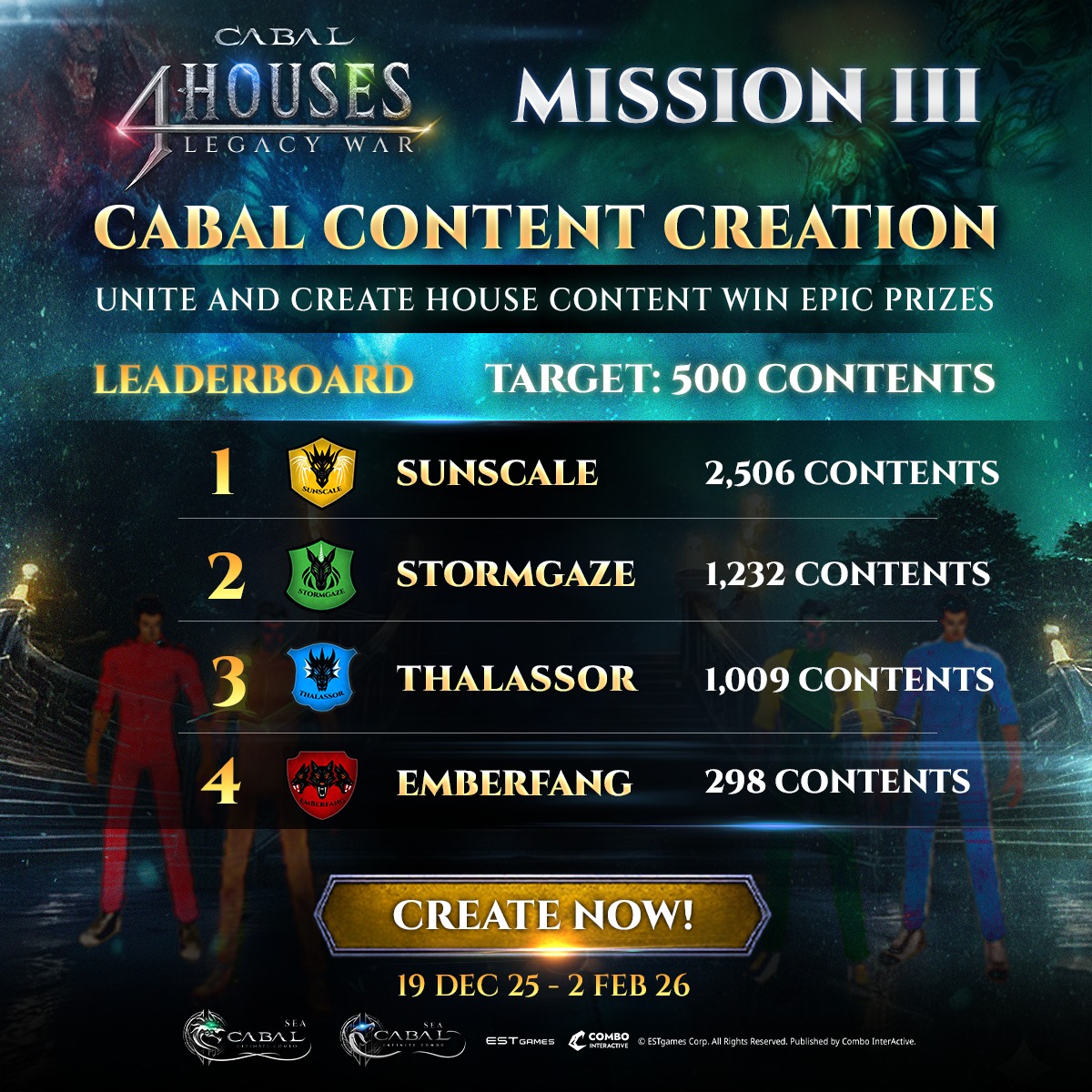 Cabal: - 🔥 MISSION III: CABAL CONTENT CREATION - FINAL COUNTDOWN 🔥 The ...