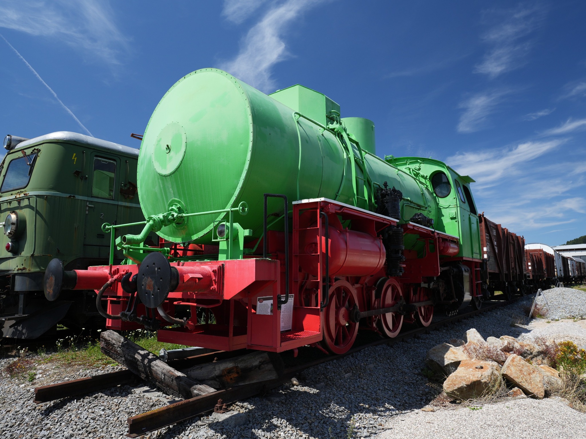 Steam locomotive TKh 05353 with special train from Wolsztyn to