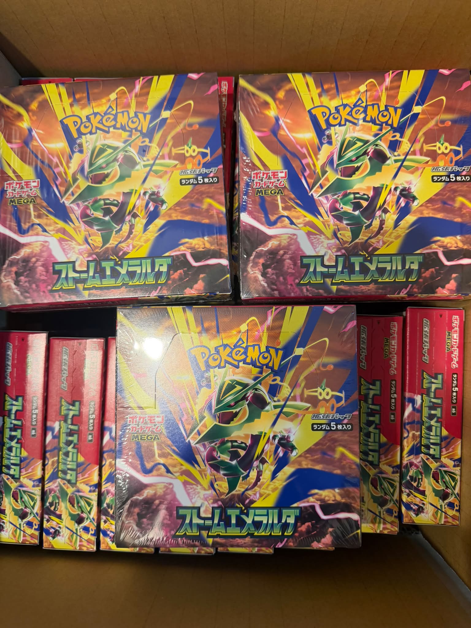 Storm Emerald 2 boxes (shrink wrapped) 8k each