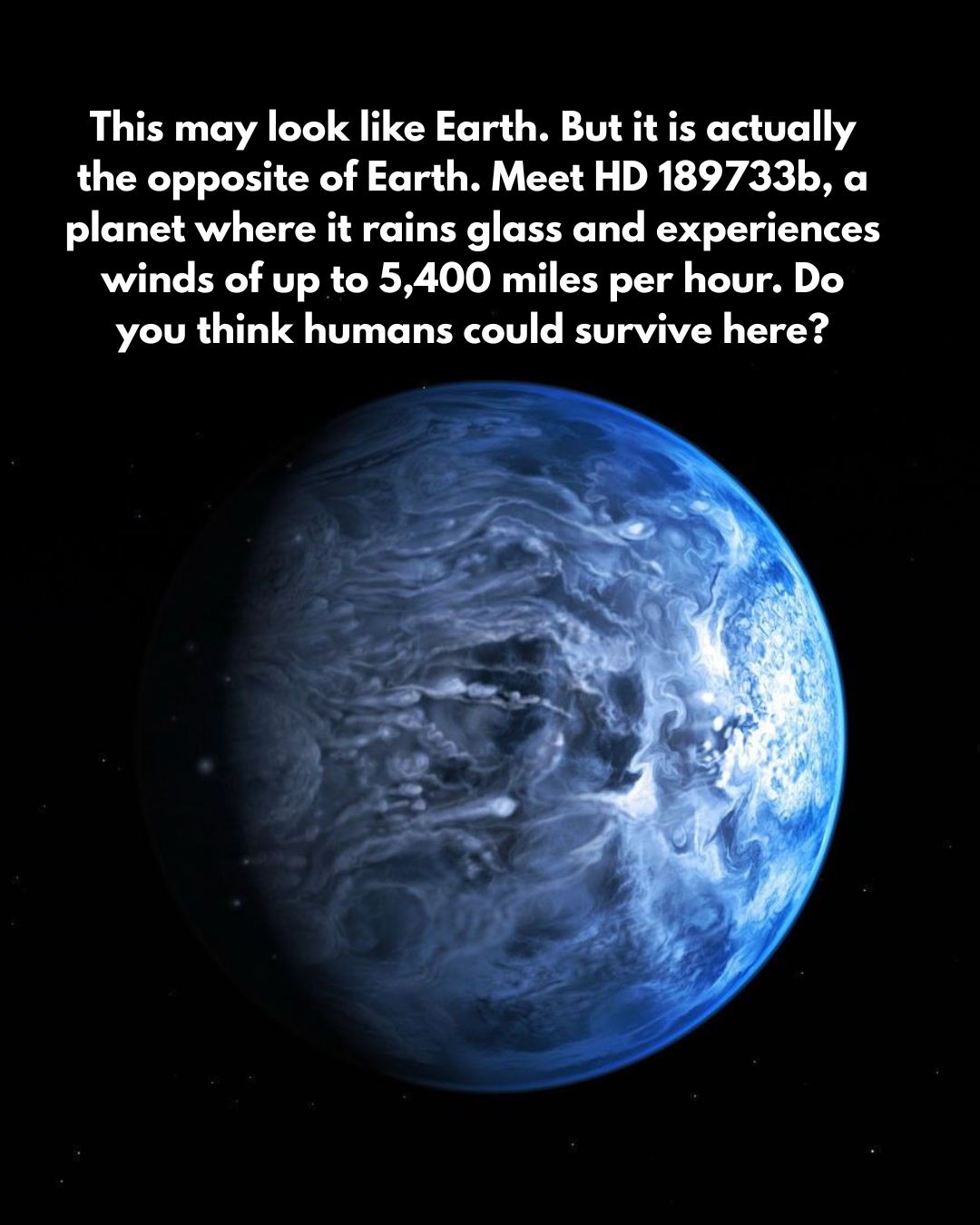 Exoplanet HD 189733b has a scorching atmosphere