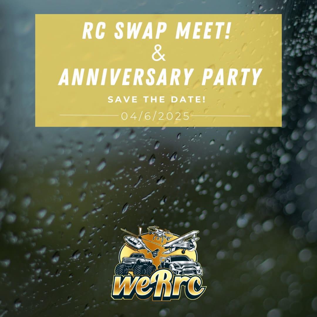 WE - 🚨 WE R RC Swap Meet Update – We’re a GO! 🚨 Hey RC family! We’re ...
