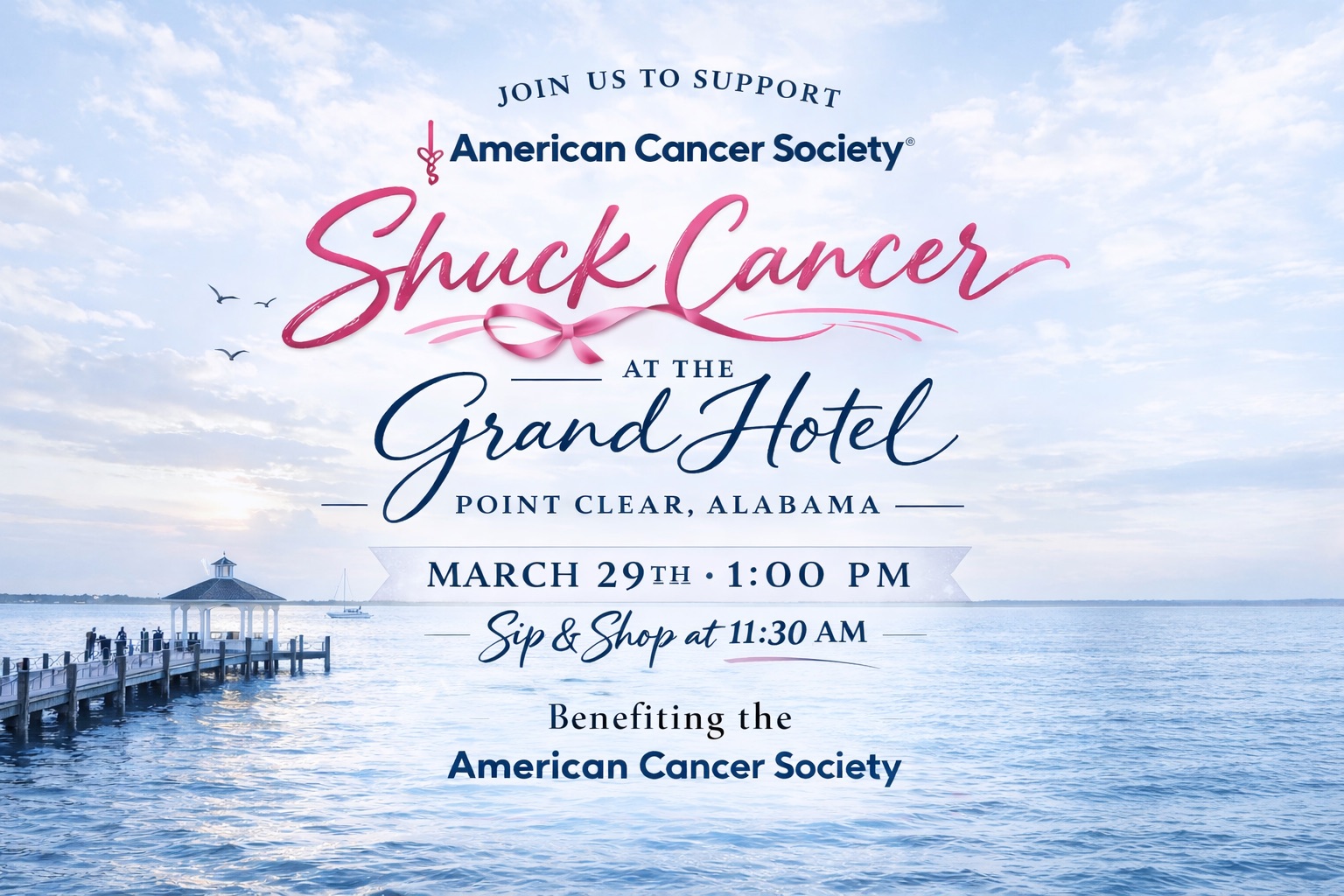 American Cancer Society Shuck Cancer South Alabama
