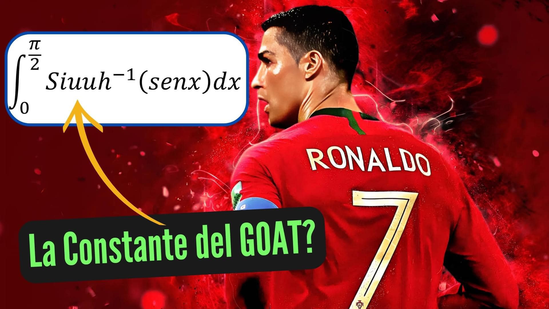 MATEMATICAS PARA TODOS | La INCREÍBLE Integral de Cristiano RONALDO ...