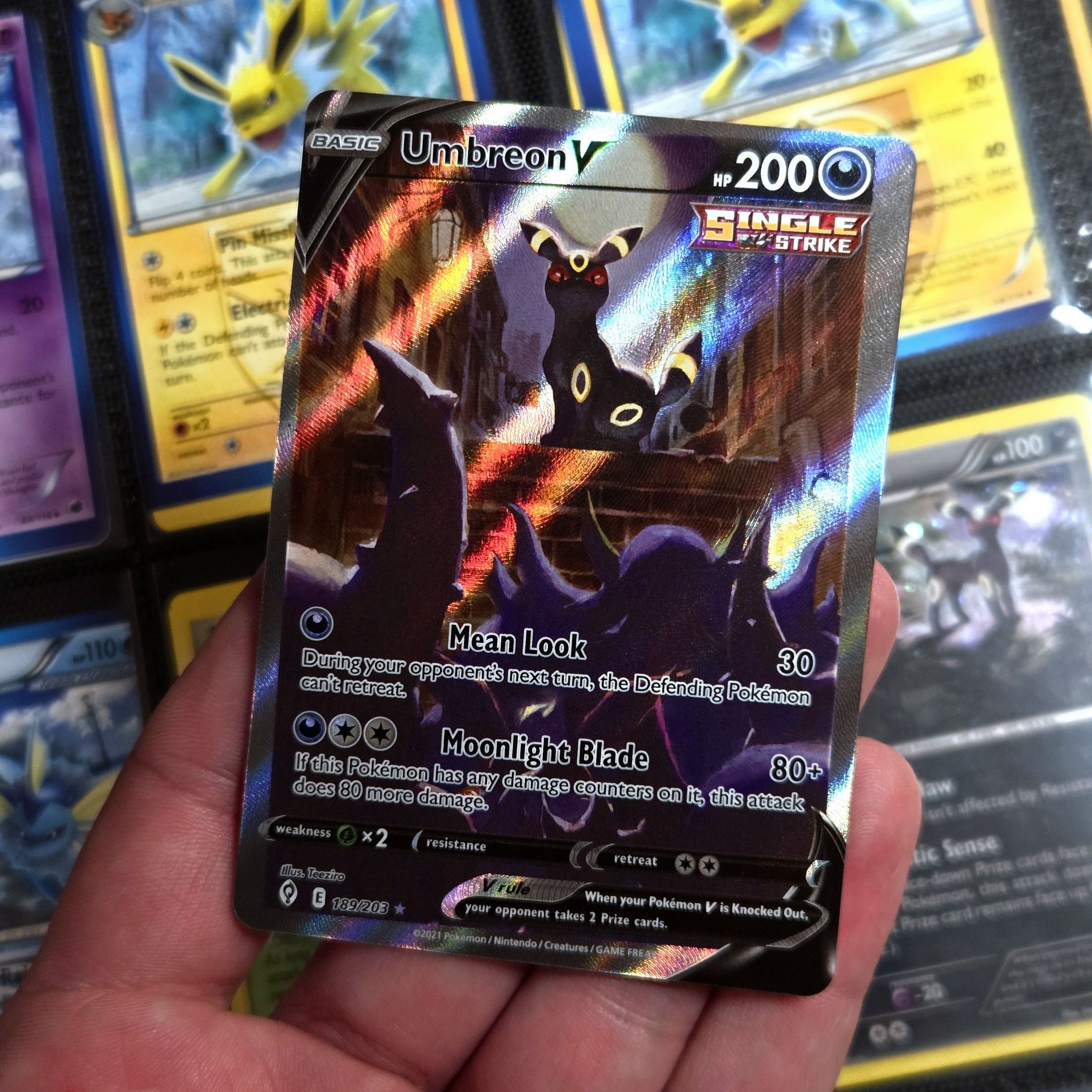 pokemon card alternate art Espeon V #180 Alternative Evolving Skies Textured TCG – OP PROXIES TCG The Alternate Art Cards Of